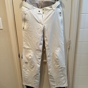 Kjus Womens Formula Ski Pants - White - Large